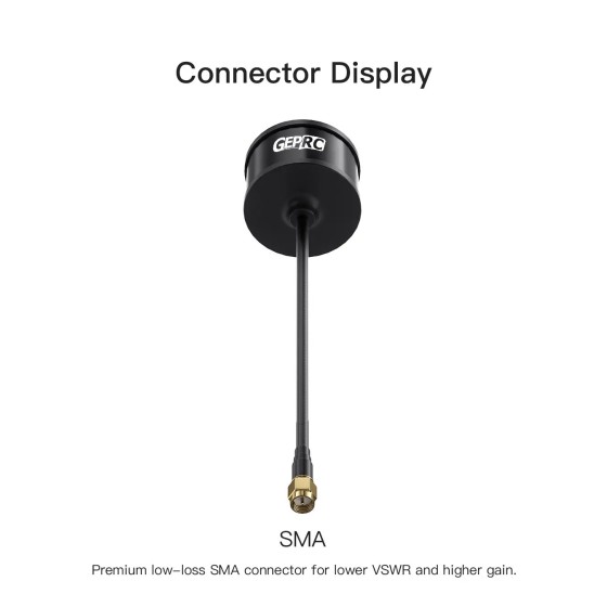 GEPRC SOMA 1.2G/1.3G Metal Antenna for RC FPV Racing Freestyle Drones DIY Parts